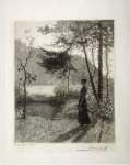Peccatte Charles Morning in Vosges - Hermitage